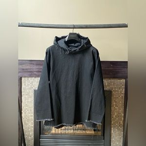 Marques Almeida Oversized Denim Hoodie